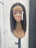 5x5 HD closure wig 12”